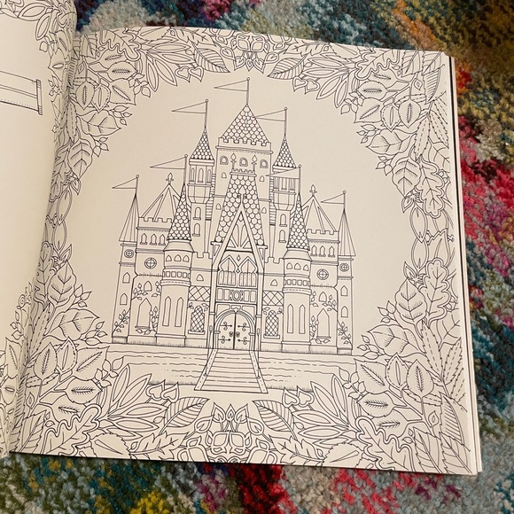 Enchanted Forest Adult Coloring Book by Johanna Basford - Picture 4 of 6
